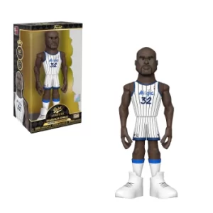 image of NBA Legends Orlando Magic Shaquille O'Neal 12-Inch Vinyl Gold