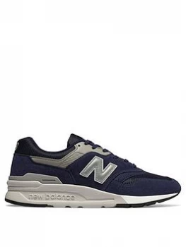 Image of New Balance 997 Trainers - Navy/Grey, Navy/Grey, Size 10, Men