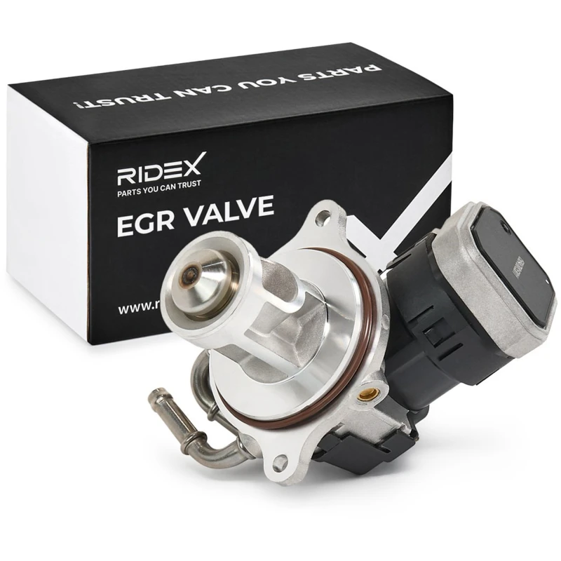 Image of RIDEX 1145E0074 EGR valve Control Valve, Electric, with gasket/seal EGR Valve (1145)