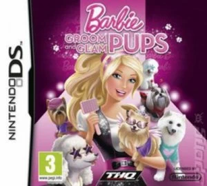 image of Barbie Groom and Glam Pups Nintendo DS Game