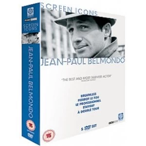 Image of Jean-Paul Belmondo The Screen Icons Collection DVD