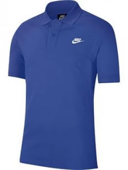 Image of Nike Sportswear Matchup Polo - Blue, Size XL, Men