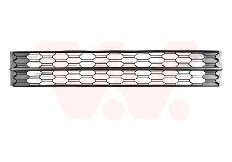 Image of VAN WEZEL Bumper grill VAN WEZEL 7631590