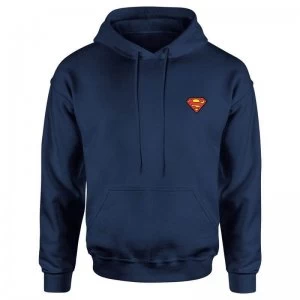 Image of DC Superman Unisex Hoodie - Navy - XL