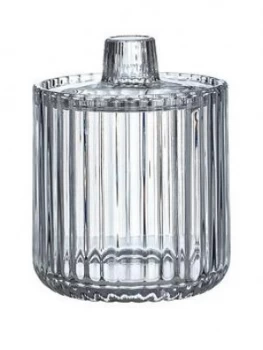 image of Premier Housewares Ticino Birttany Clear Glass Storage Jar