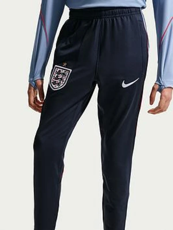 Image of Nike Kids England Tracksuit Bottoms - Blue Male 11 - 12 Years