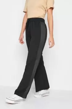 Image of Petite Wide Leg Tuxedo Trousers