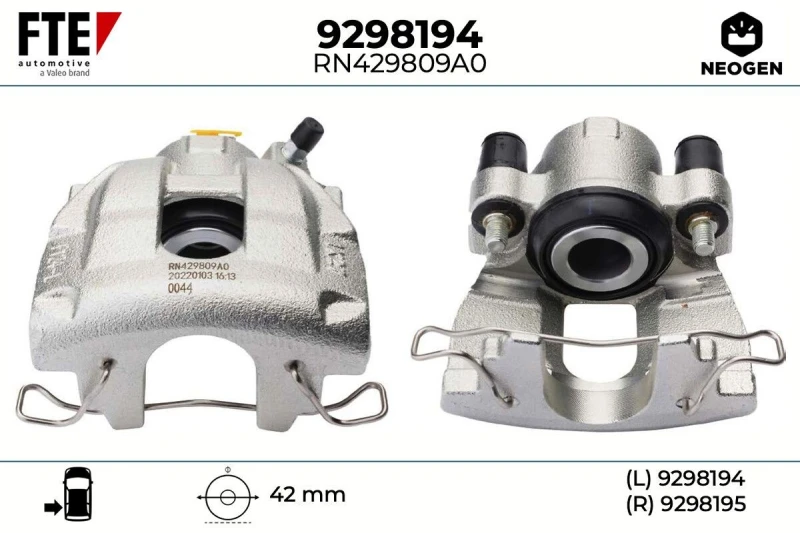 Image of Brake caliper FTE 9298194