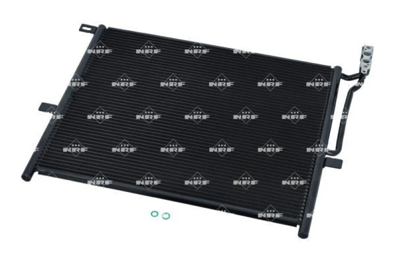 Image of NRF 35468 Condenser EASY FIT with seal ring, with nitrogen filling Aluminium Condenser,air conditioning (448)