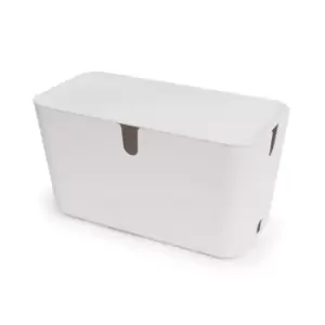 image of Hideaway Cable Organiser Extra Extra Large White & White