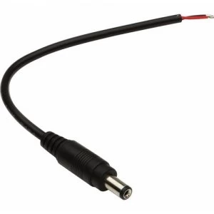 Image of KnightsBridge 150mm LED DC Male Power Connector for RGB Rope Undercabinet Lighting
