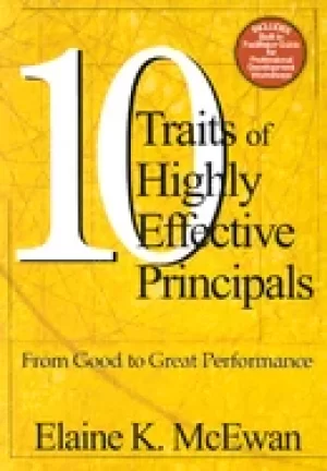 Image of ten traits of highly effective principals from good to great performance