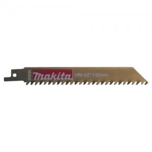 image of Makita Specialized Reciprocating Saw Blade 150mm Pack of 1