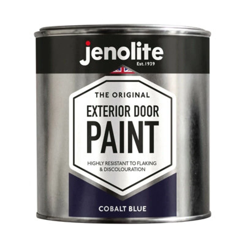 Image of Jenolite Exterior Door Paint - Cobalt Blue - 1L