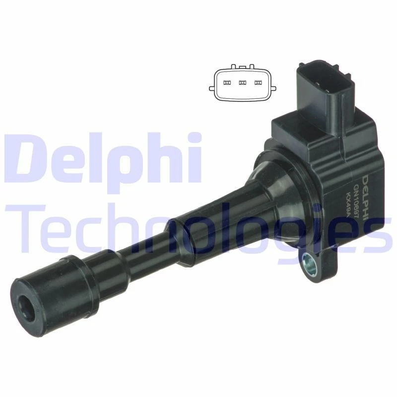Image of DELPHI GN10697-12B1 Ignition coil Coil,ignition (689)