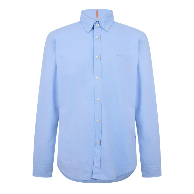 Image of Boss Rickert Shirt Open Blue XXL
