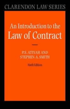 Image of Atiyahs Introduction to the Law of Contract by Stephen A. Smith Book