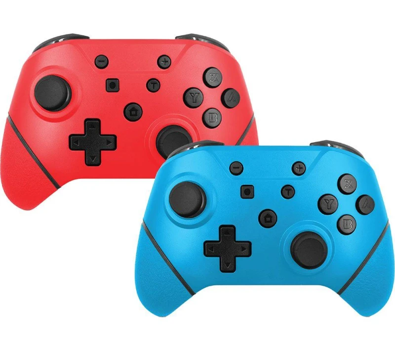 Image of HYPERKIN Armor3 NuChamp Wireless Controller for Nintendo Switch - Red & Blue, Twin Pack 810007713328