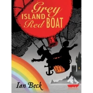 Image of Grey Island, Red Boat