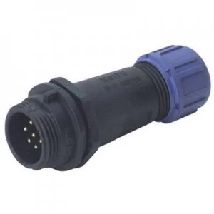 Image of Weipu SP1311 P 2 I Bullet connector Plug straight Series connectors SP13 Total number of pins 2