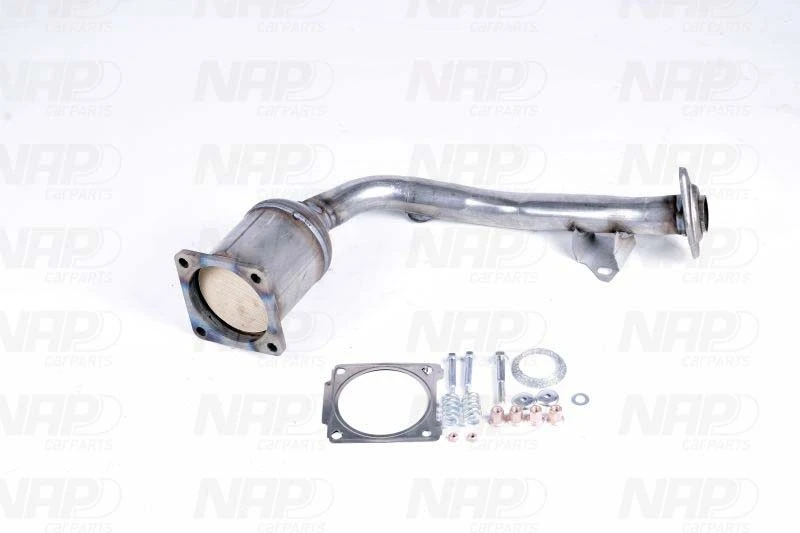 Image of NAP carparts CAK10504 Catalytic Converter with fastening/mounting material Catalyst Converter (429)