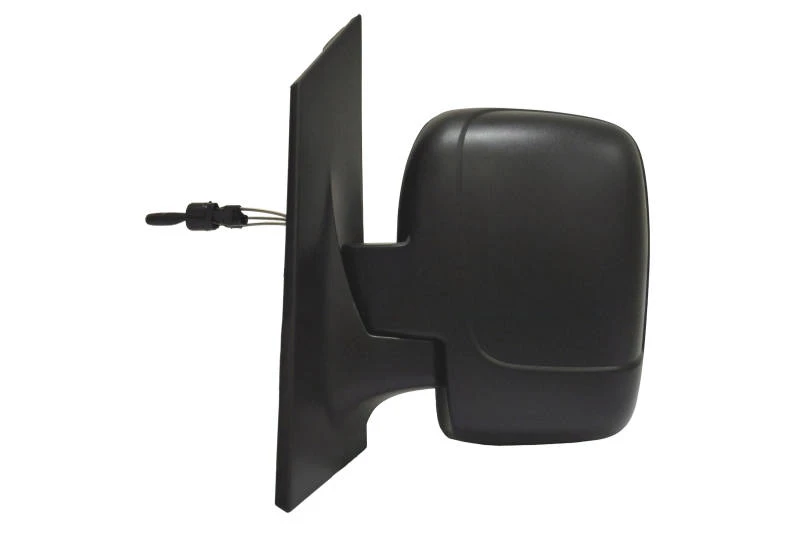 Image of PRASCO FT9237004 Wing mirror TYC Left, black, Manual, without wide angle mirror Outside Mirror (50)