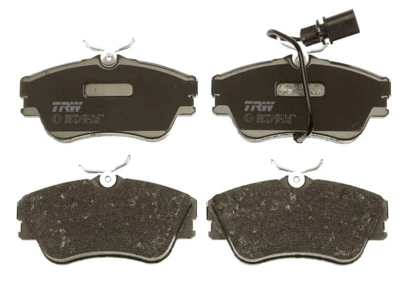 Image of TRW GDB1367 Brake pad set incl. wear warning contact Brake Pad Set,disc brake (402)