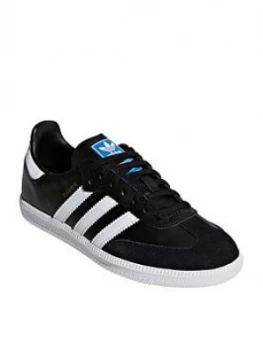 Image of adidas Originals Samba Junior - Black/White, Size 3