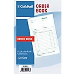 Image of Exacompta Ruled Duplicate Order Book 100 Sets