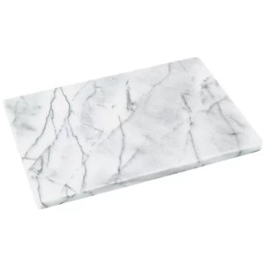 Image of Judge Polished White Marble Board 30 x 20cm