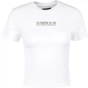 Image of Barbour International Claremont T-Shirt - White