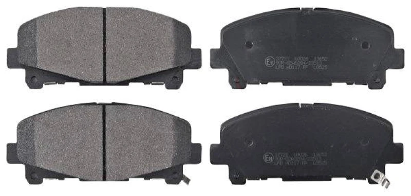 Image of A.B.S. 37721 Brake pad set with acoustic wear warning Brake Pad Set,disc brake (402)