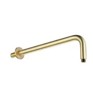 Image of Arissa Brushed Brass 300mm Round Shower Arm
