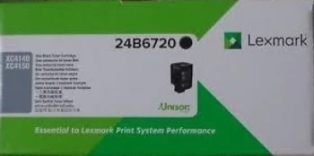 Image of Lexmark 24B6720 Black Laser Toner Ink Cartridge