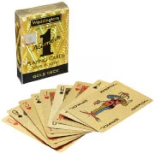 Image of Waddingtons Number 1 Playing Cards - Gold Edition