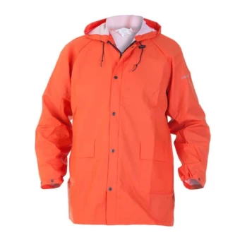 Image of Selsey Hydrosoft Waterproof Jacket Orange - Size M