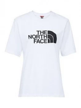 image of The North Face Boyfriend Easy T-Shirt - White/Black