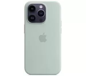 Image of APPLE iPhone 14 Pro Silicone Case with MagSafe - Succulent, Green