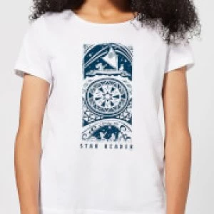 Image of Moana Star Reader Womens T-Shirt - White - 3XL