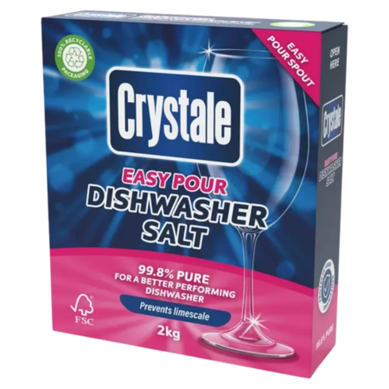 Image of Crystale Easy Pour Dishwasher Salt - 2000g CRY-243981