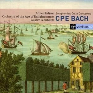 Image of CPE Bach Symphonies/Cello Concertos by Carl Philipp Emanuel Bach CD Album