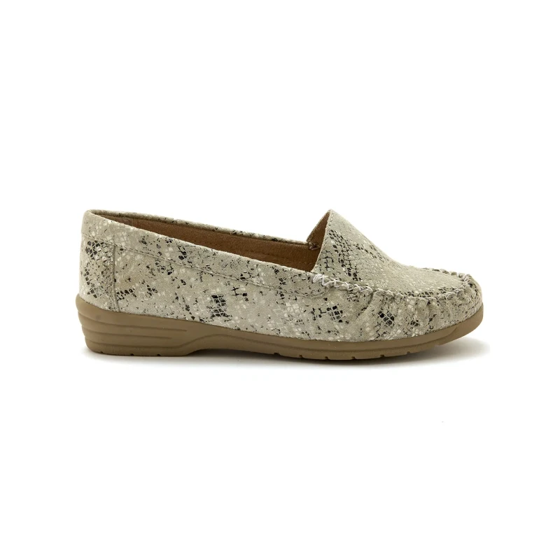 Image of Pediconfort Womens leather loafers Pediconfort Beige Female 43