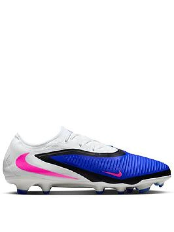 Image of Nike Phantom 6 Low Pro Adults Firm Ground Football Boots - Blue Male 12