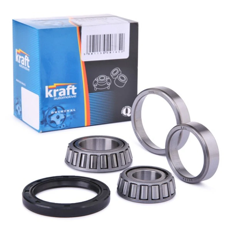 Image of KRAFT 4106592 Wheel bearing kit Rear Axle Wheel Bearing Kit (654)