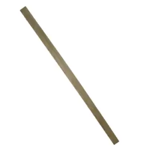 Image of 7' x 4" x 4" Forest Green UC4 Incised Fence Post (2100mm x 100mm x 100mm)