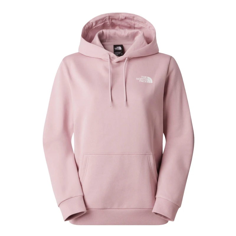 Image of The North Face Womens Simple Dome Hoodie Metal Pink female 10 (S)