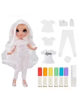 image of Rainbow High Colour & Create Fashion Doll - Blue Eyes