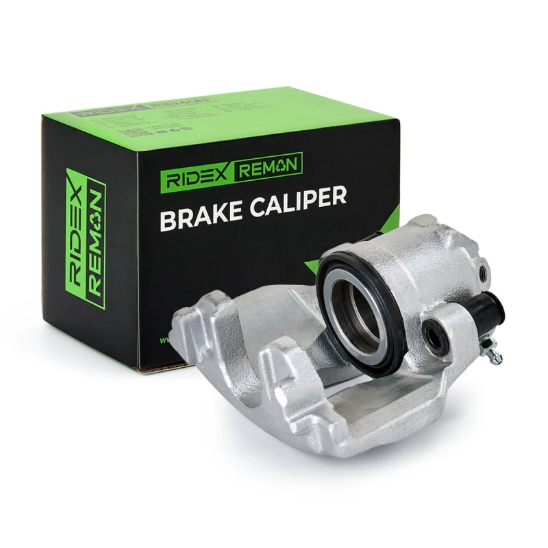 Image of RIDEX REMAN 78B2514R Brake caliper Front Axle Left Grey Cast Iron Brake Caliper (78)