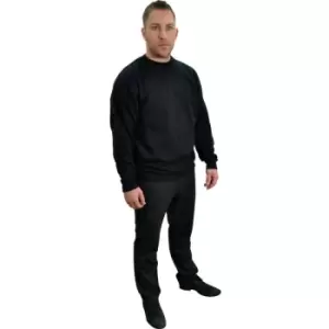 Tuffsafe S350B XXL Black Sweatshirt - Black