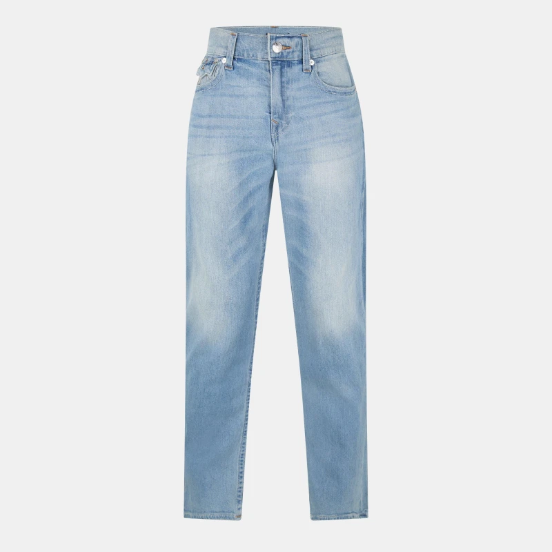 Image of True Religion Ricky Single Needle Straight Jean - Blue Blue 30 R